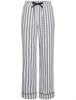 Flannel Pj Pant - Navy